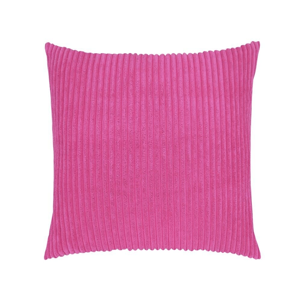 Cushion Cover Soft Rib - Bright Pink  