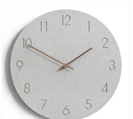 30 cm Wood Nordic Minimalist Wall Clock1 Style  