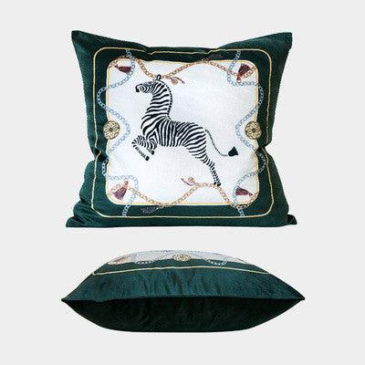 Animal pattern cushion pillowcaseZebra A 45X45CM 