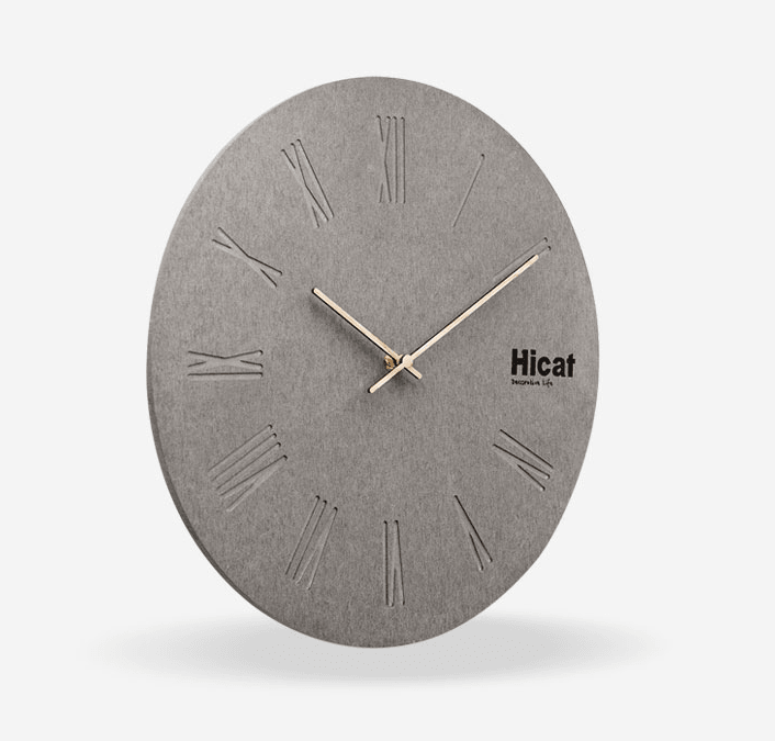 Cement Clock Home Fashion Creative Wall Clock  
