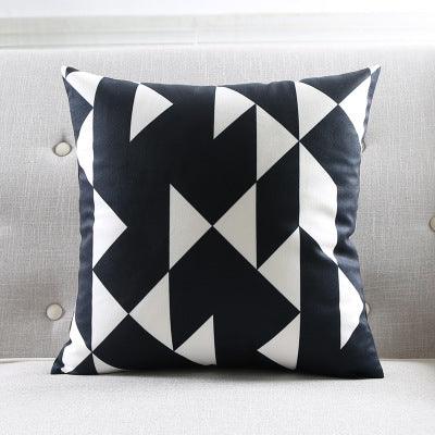 Chic Geometric Striped Sofa Throw Pillow - Elevate Your Living Space with Modern Style and Cozy ComfortCH241 45x45pillowcase 