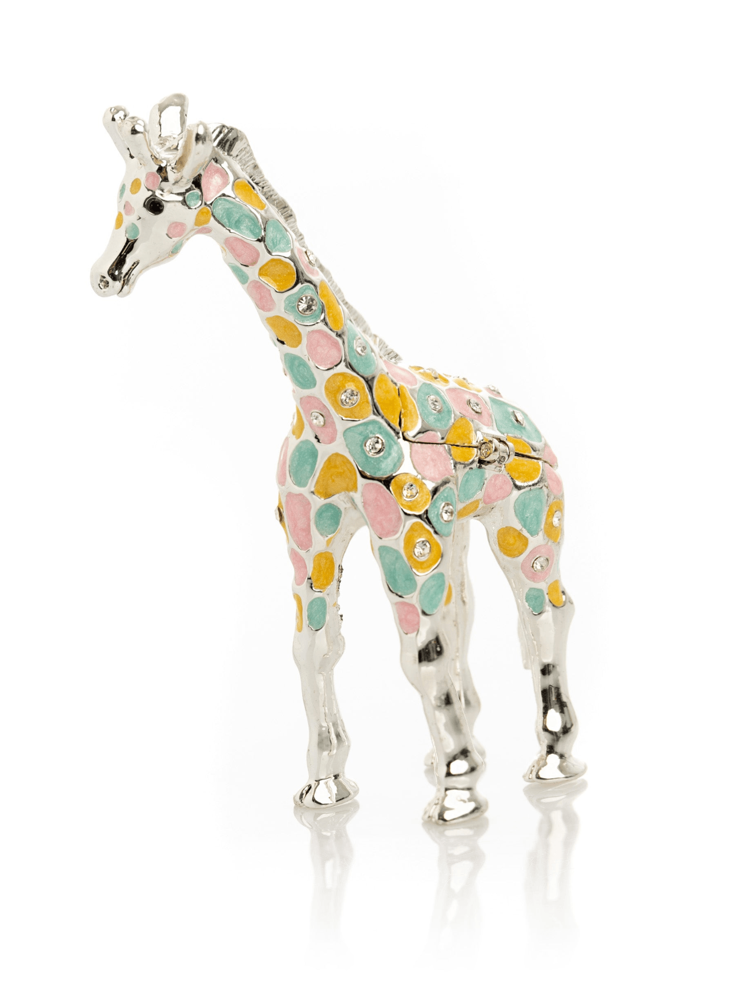 Colorful Giraffe Trinket Box  