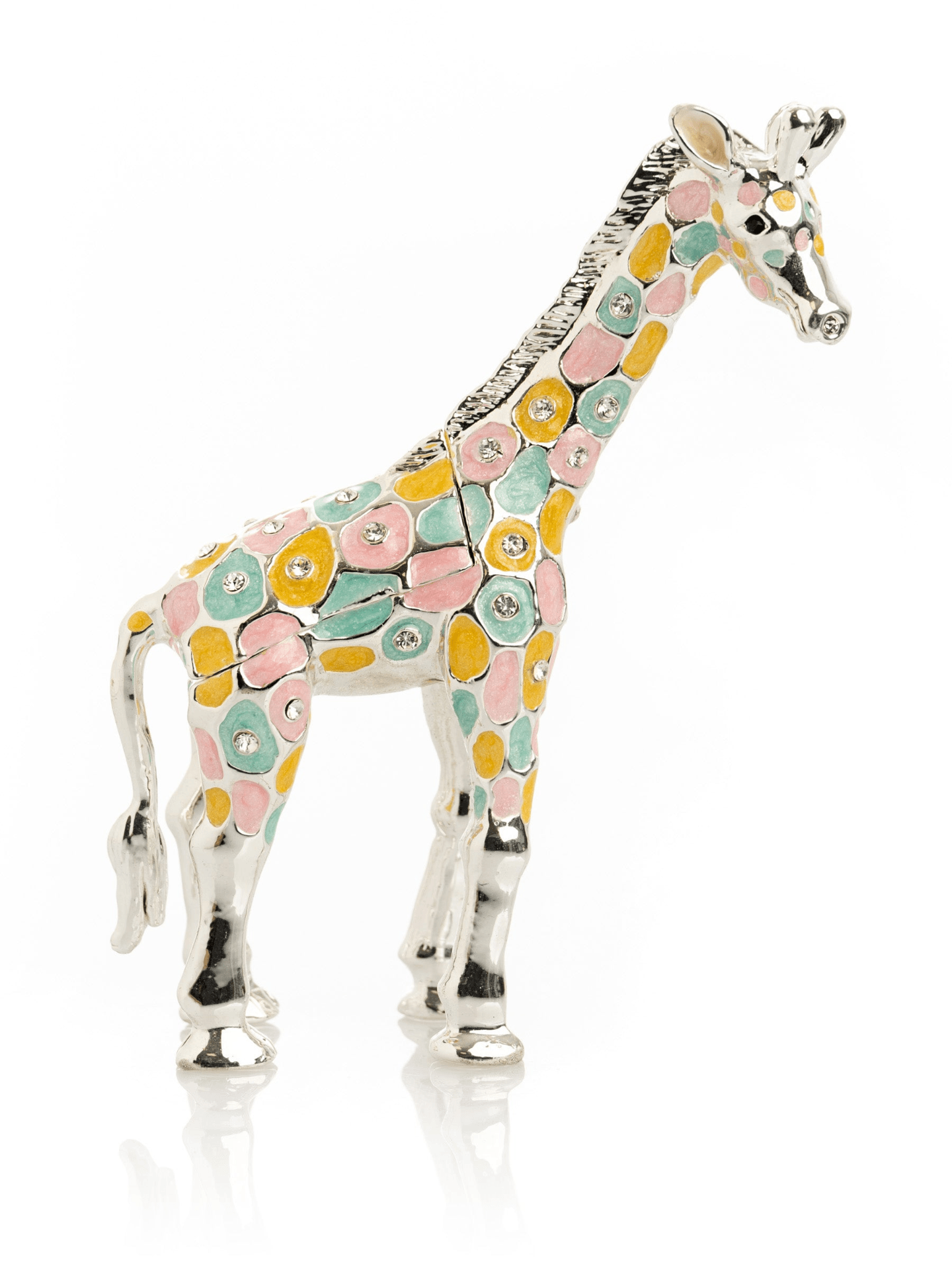 Colorful Giraffe Trinket Box  