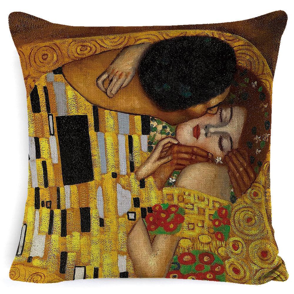Couple Printed Picture Original Cushion CoverB Pillowcase 45x45cm 