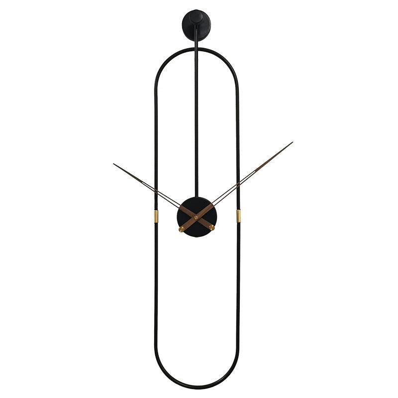 Creative Nordic Style Simple Metal Wall ClockLarge 8934  