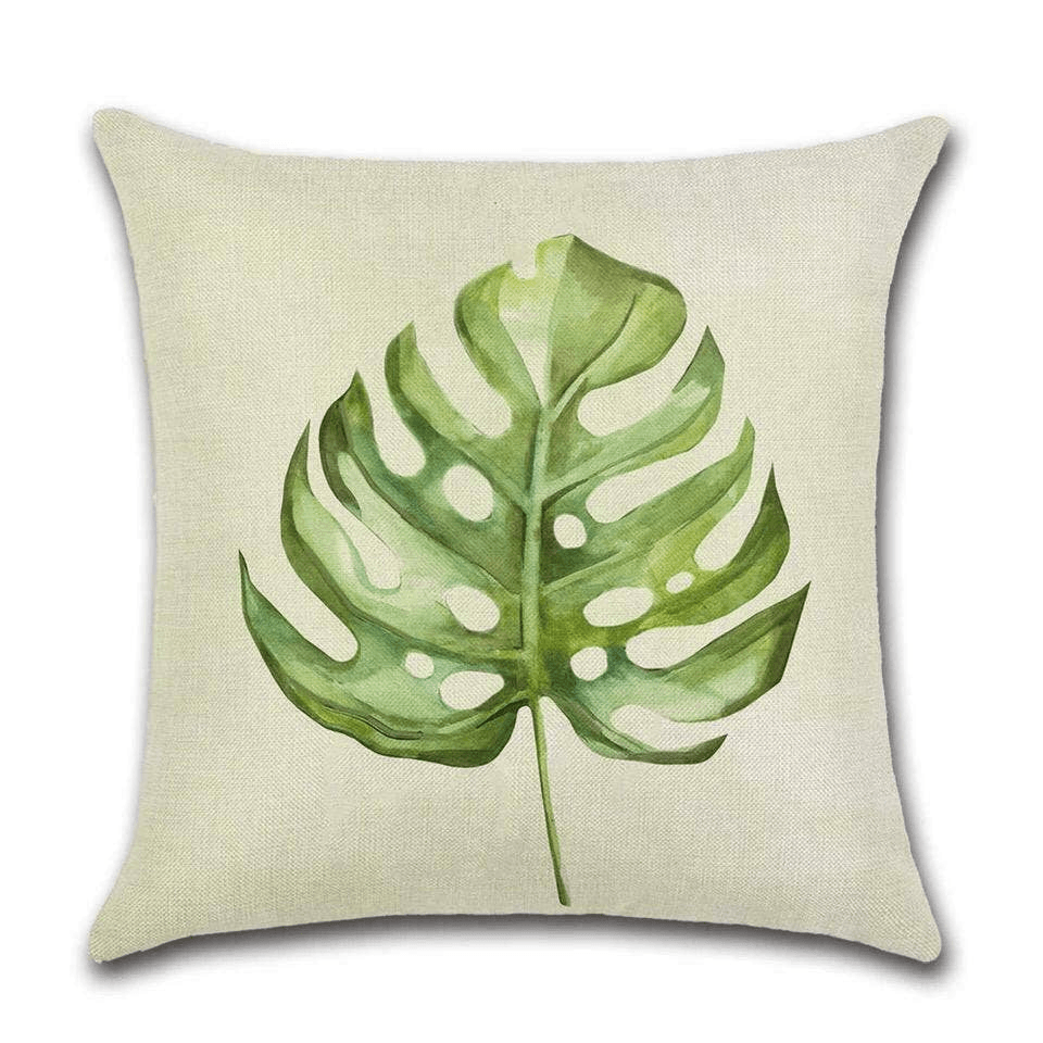 Cushion Cover Africa - Green Leaf  