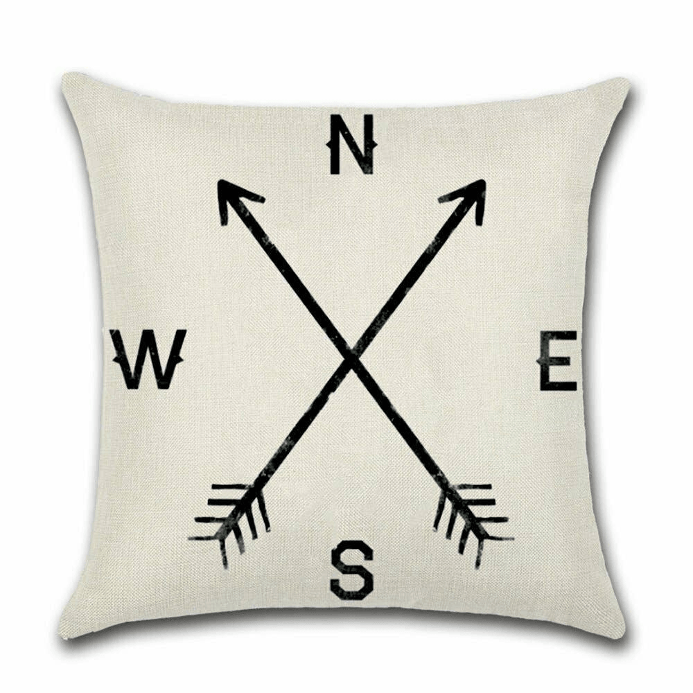 Cushion Cover Arrow - NESW Small  