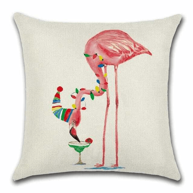 Cushion Cover Flamingo - Abaia  