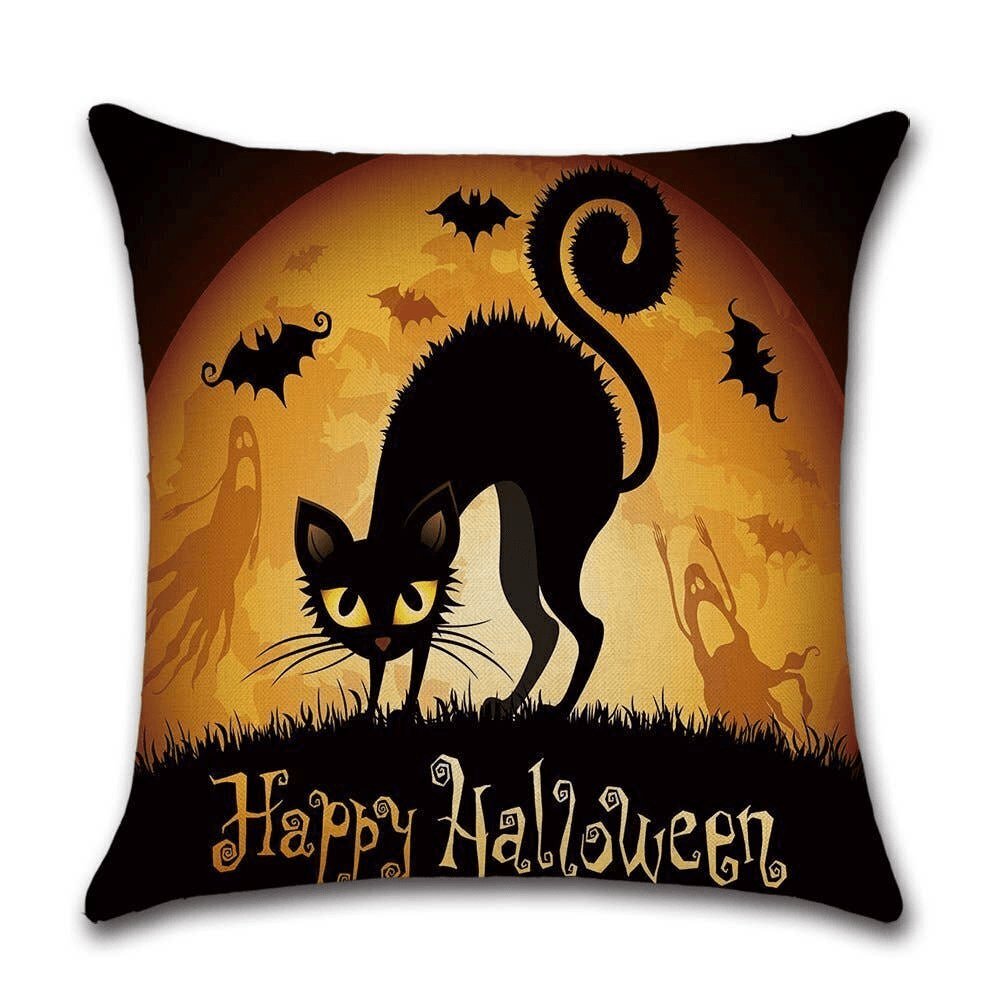 Cushion Cover Halloween - Cat 2  