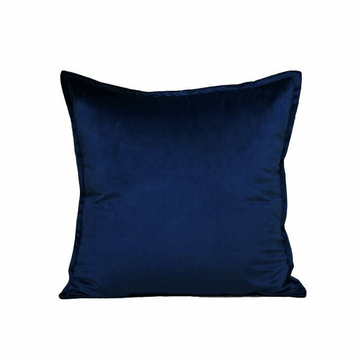 Cushion Cover Luxury Velvet - Dark Blue  