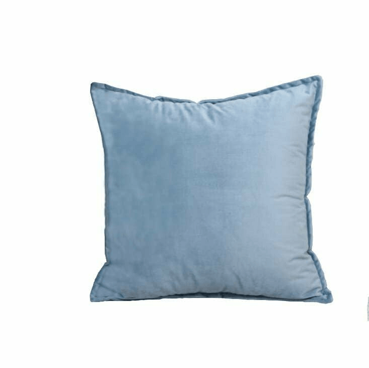 Cushion Cover Luxury Velvet - Light Blue  