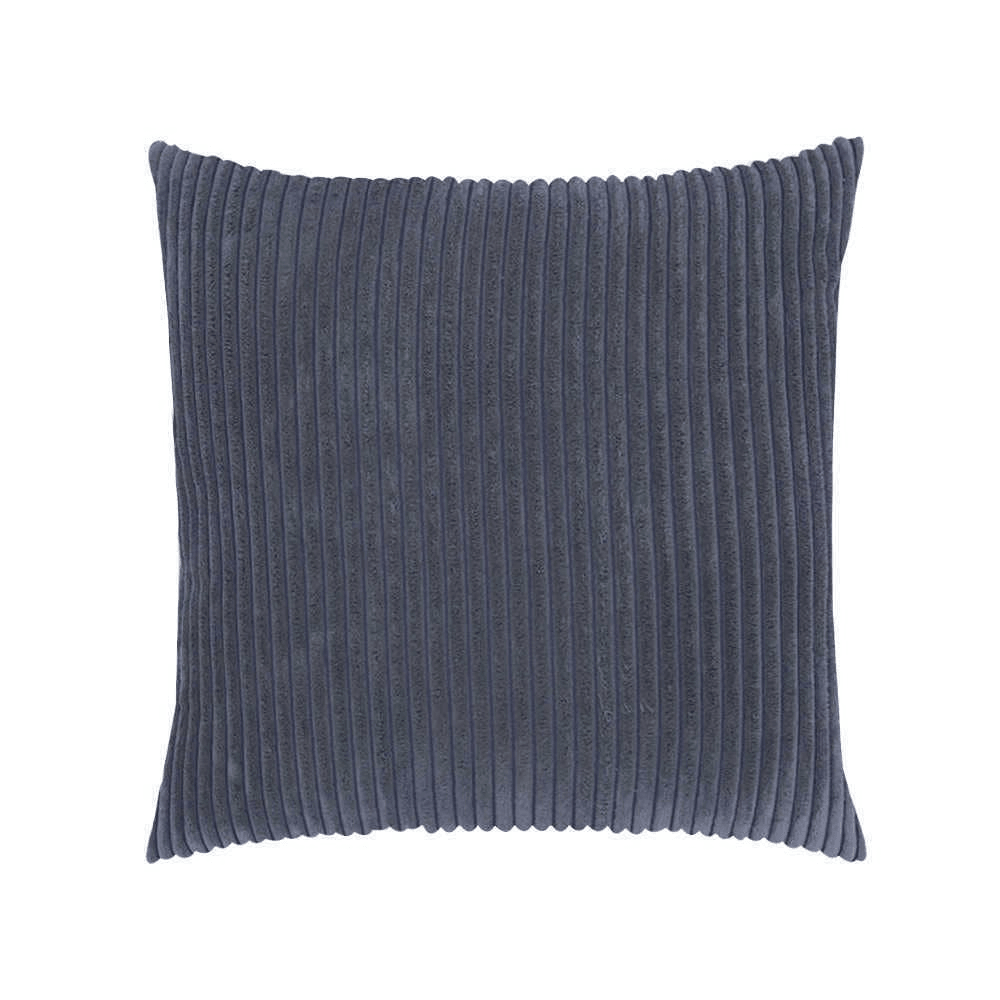 Cushion Cover Soft Rib - Dark Grey  