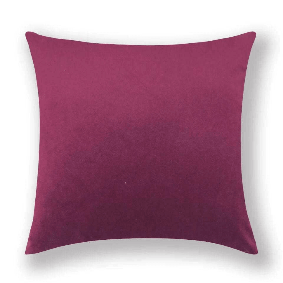 Cushion Cover Velvet - Burgundy  