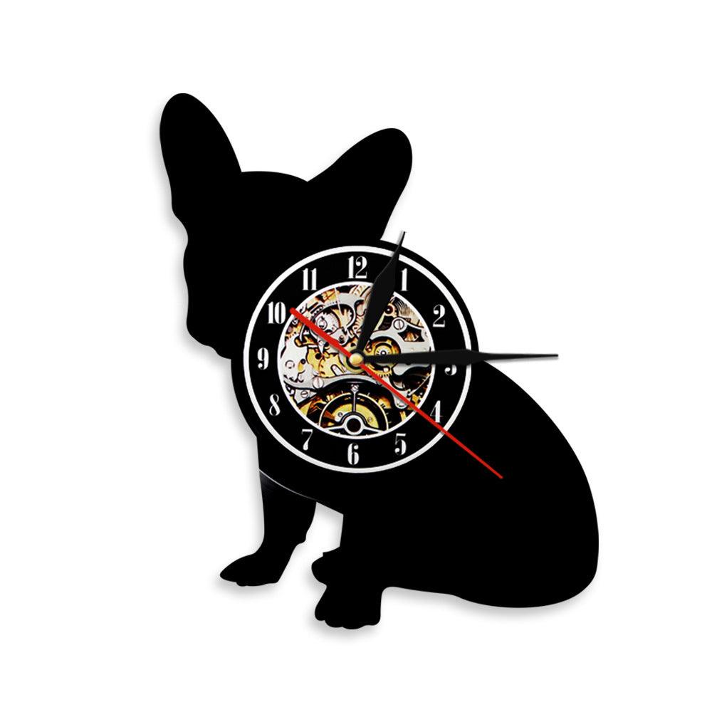 Dog Breed Gift Black Stylish Wall Clock2style  