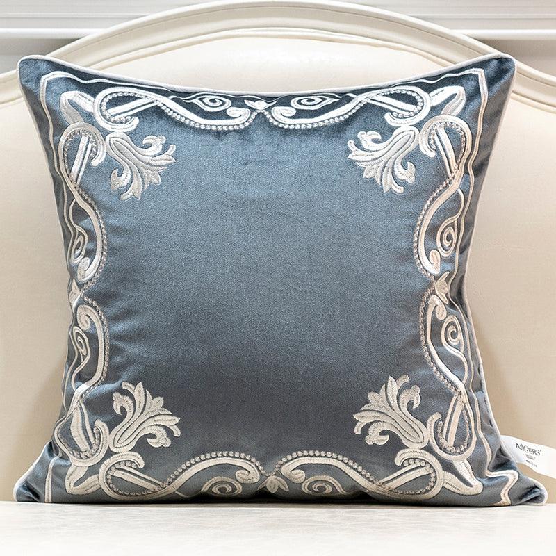 Flaunt Your Style: Patterned Flannel Embroidered Cushion Cover - Elevate Your Home Decor with Chic PillowcaseA 30X50cm cishion cover 