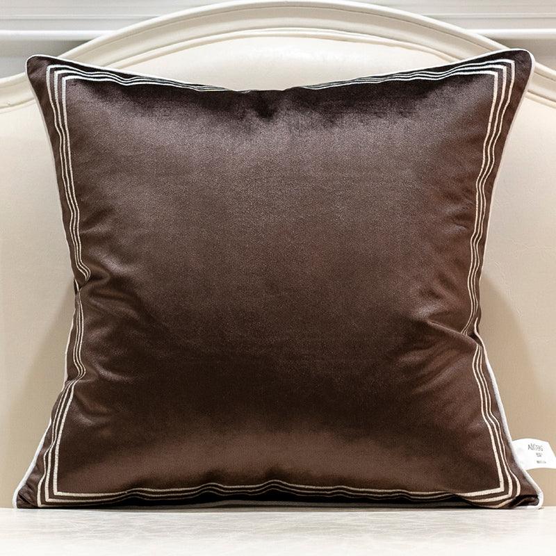 Flaunt Your Style: Patterned Flannel Embroidered Cushion Cover - Elevate Your Home Decor with Chic PillowcaseE 30X50cm cishion cover 