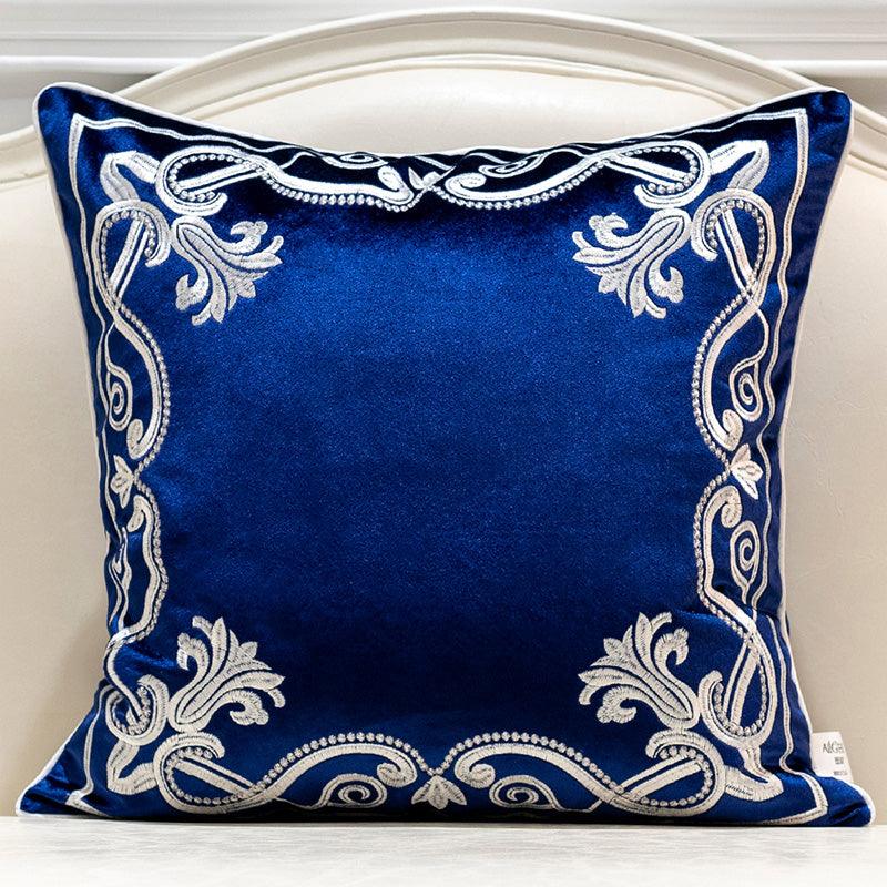 Flaunt Your Style: Patterned Flannel Embroidered Cushion Cover - Elevate Your Home Decor with Chic PillowcaseF 30X50cm cishion cover 