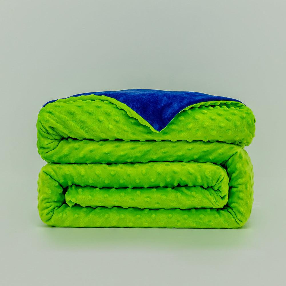 Gravity blanket duvet coverBlue green 36x48 inches 