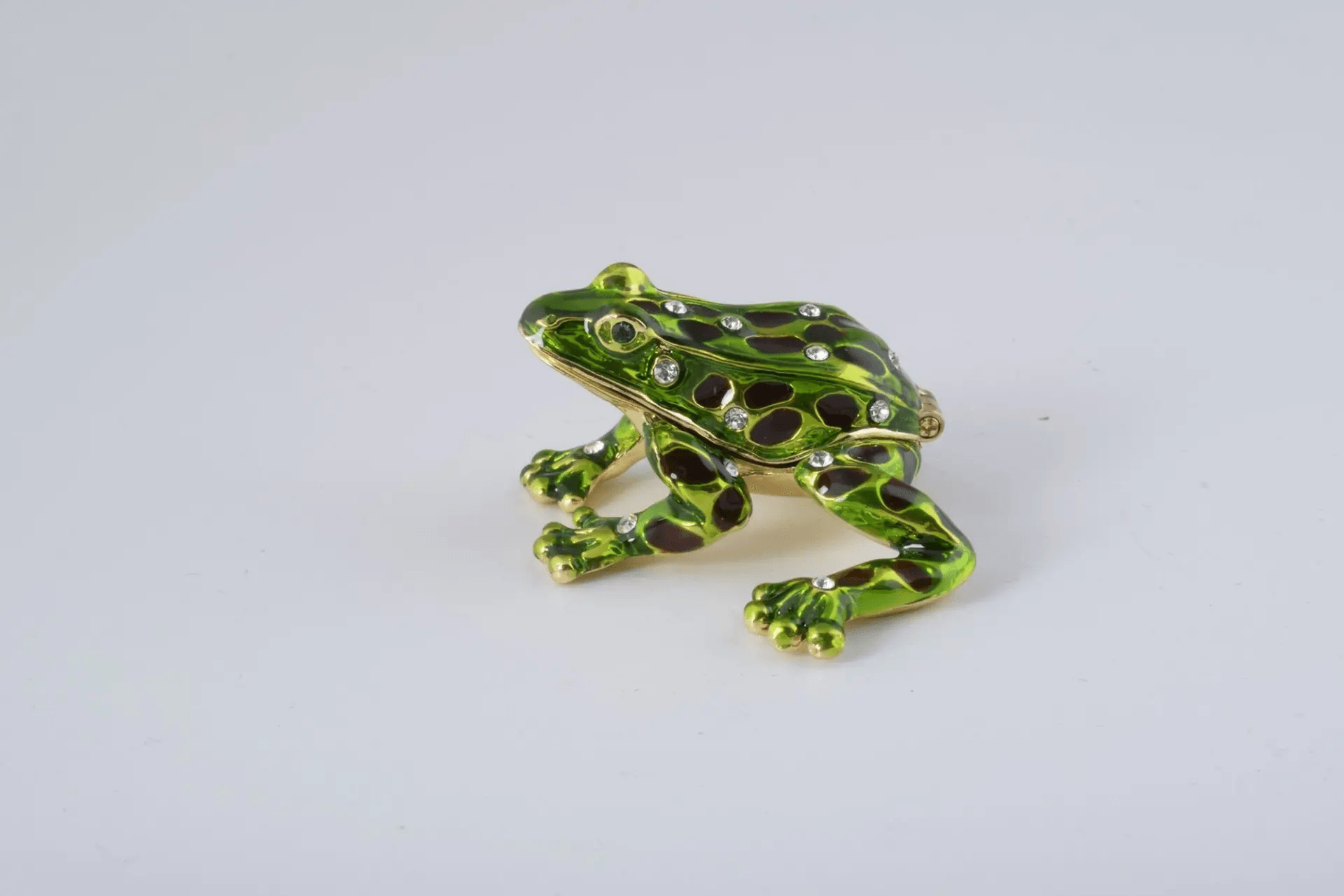 Green Black Spotted Frog  