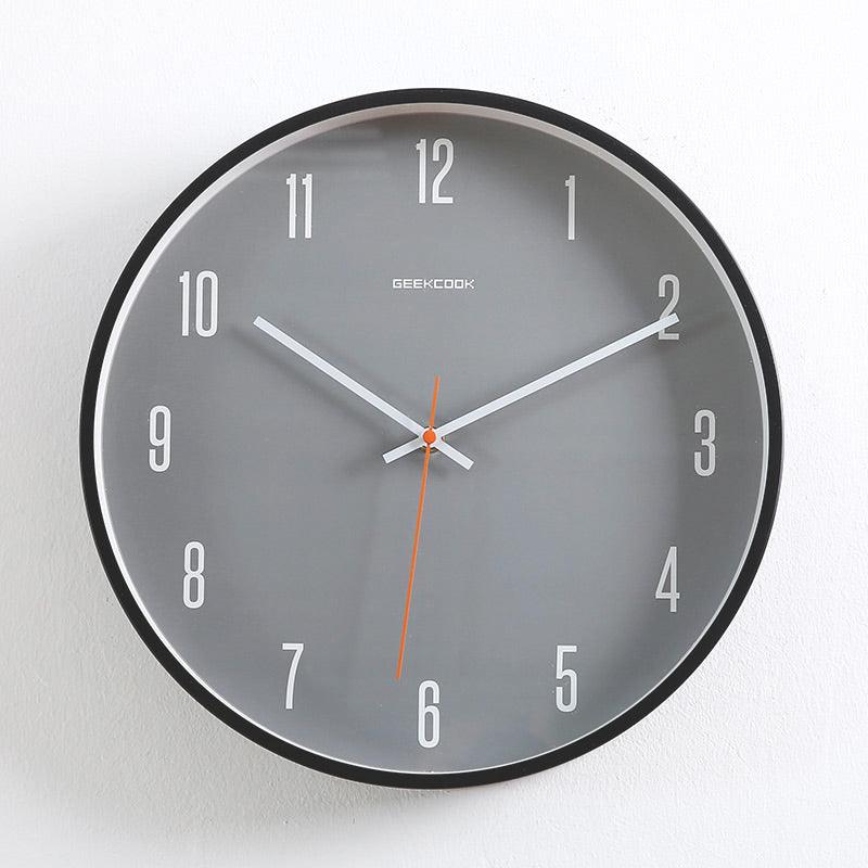 Modern Minimalist Wall Mute Wall Clock Living Room Clock Fashion Light Luxury Minimalist Clock35 cm A6A 