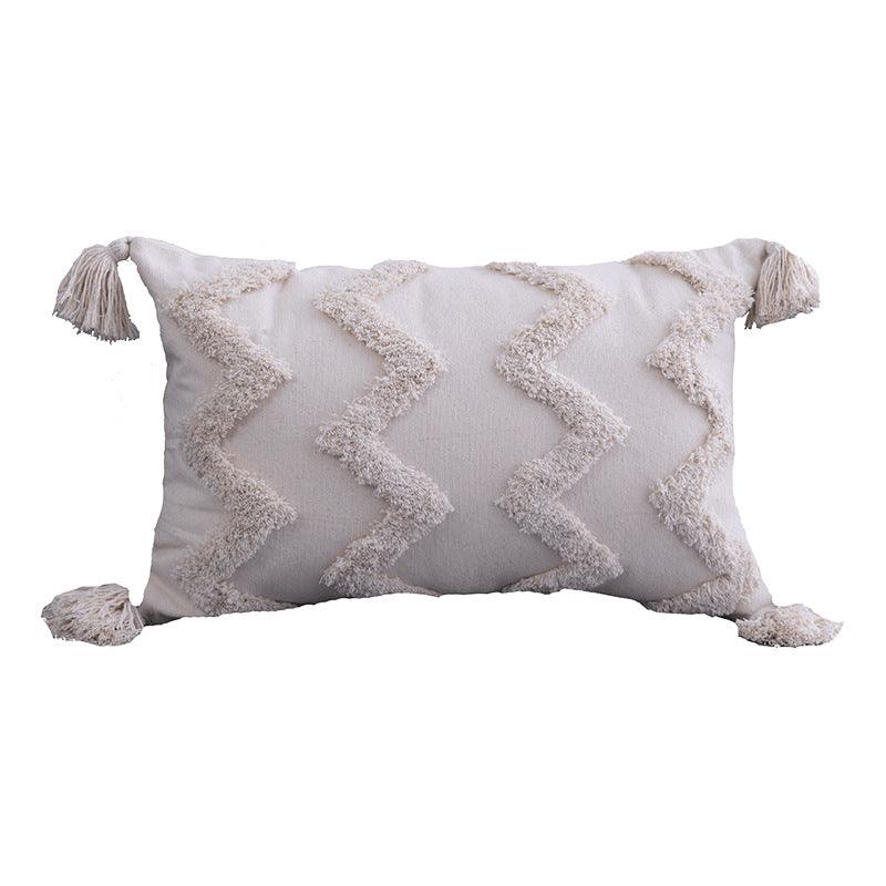 Moroccan-Inspired Throw Pillow Cushion Cover - Elevate Your Sofa with Exotic ElegancePE20045E 50X30 