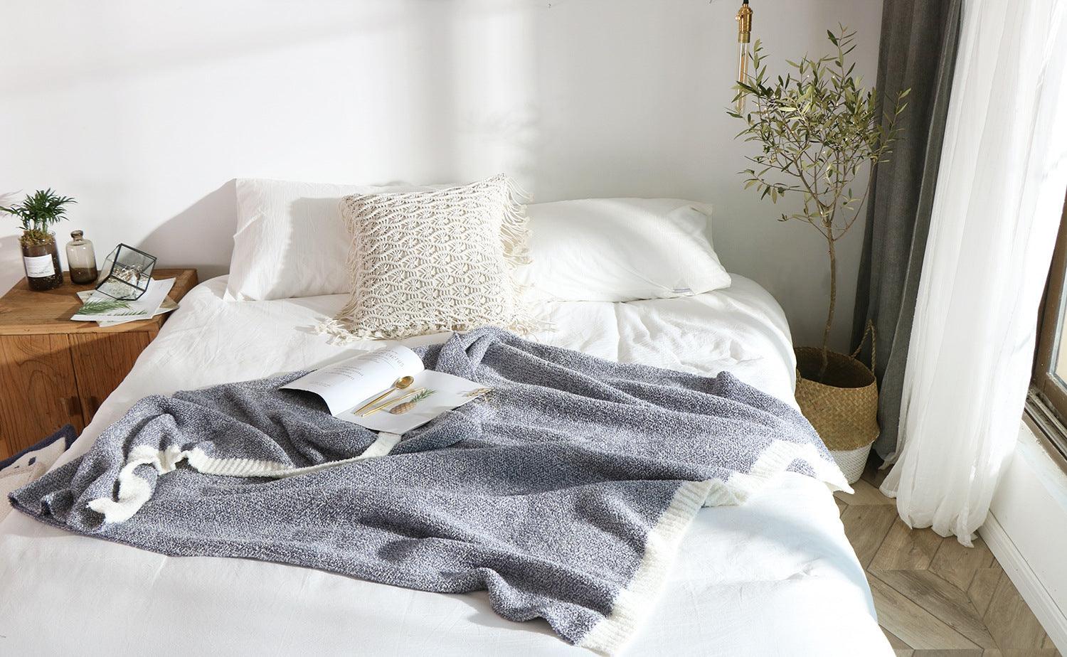 New Home Soft Knit Blanket  