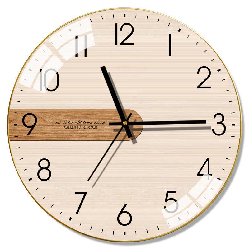 Nordic Modern Silent Wall Clock8 Style 25 cm 