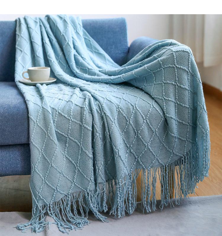Sofa Blanket Cover Blanket Nordic Office Blanket  