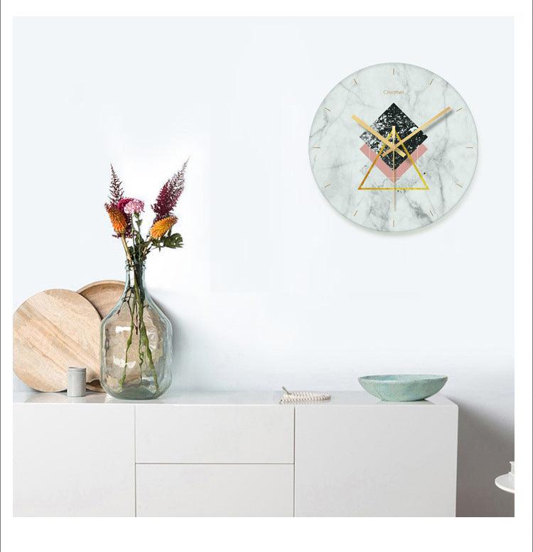 Tempered Glass Wall Clock  