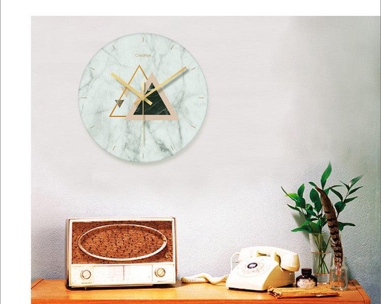 Tempered Glass Wall Clock  