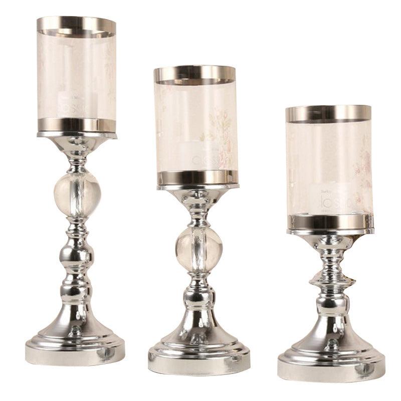 Three-piece Candle Holder Living Room Table DecorationThreepiece suit  