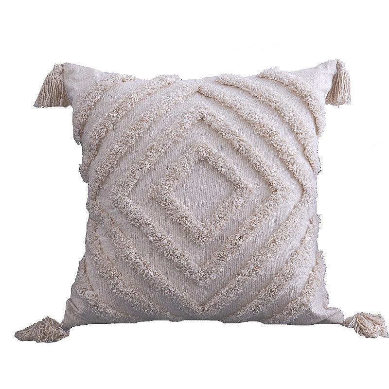 Tufted Pillow Cushion Cover - Add Texture and Style to Your Living SpaceSquare A 45x45cm 