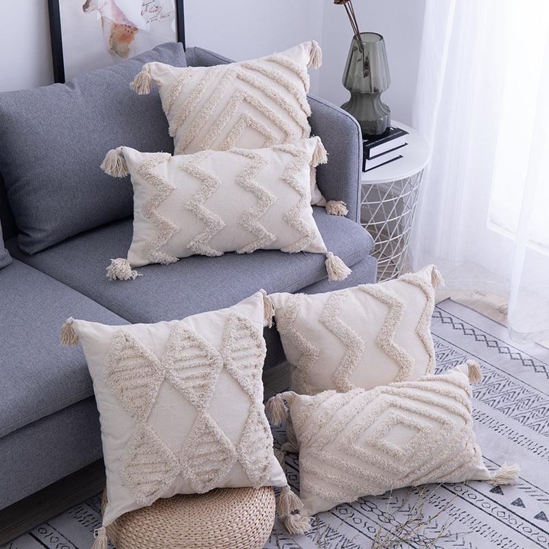 Tufted Pillow Cushion Cover - Add Texture and Style to Your Living Space  