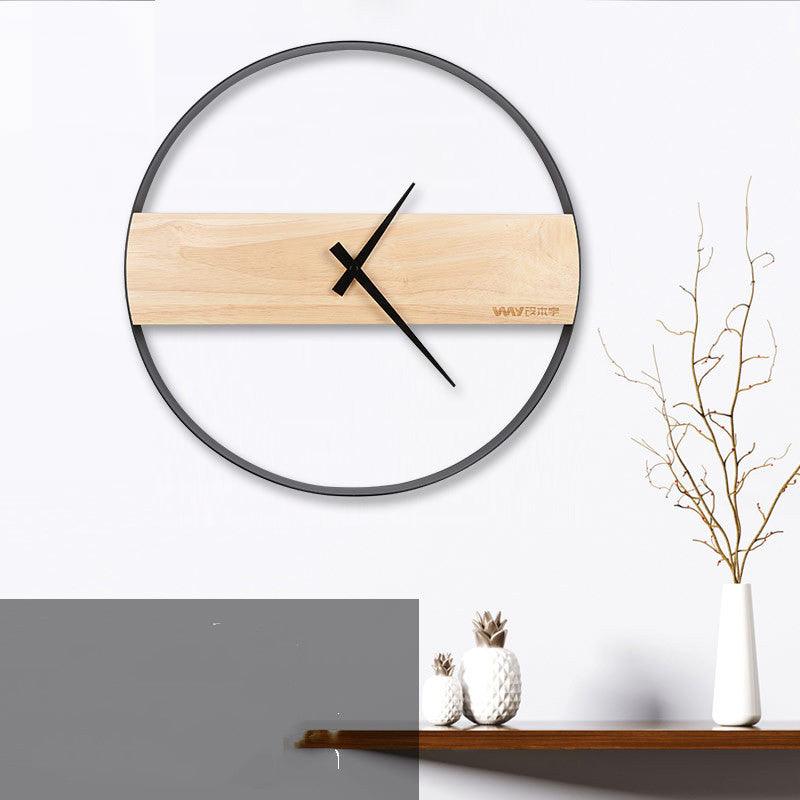 Wooden Modern Art Wall ClockA 35 cm 