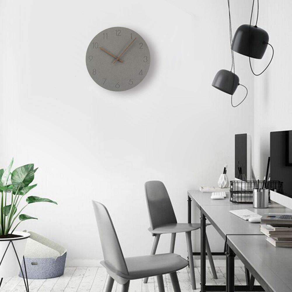 Wooden Modern Living Room Wall Clock  